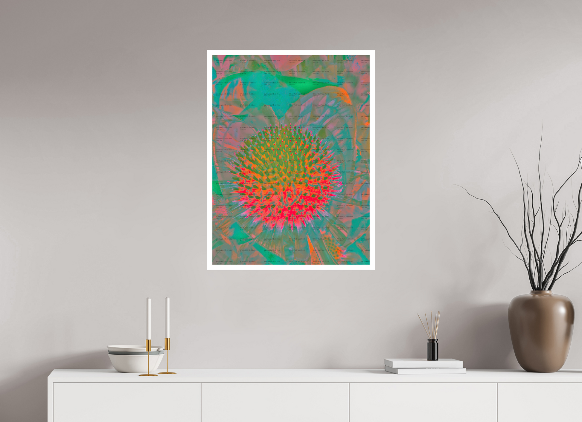 60 x 80 cm, Giclée on Hahnemühle FineArt Baryta 2cms white Nebula Unframed Giclée Print on Hahnemühle FineArt Baryta
