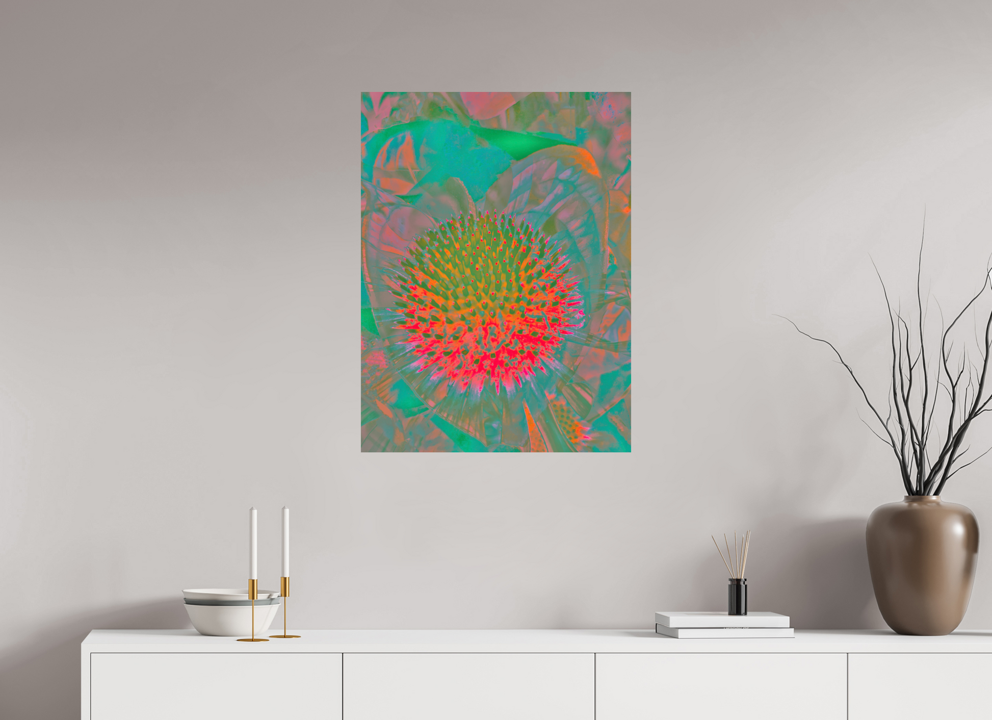 60 x 80 cm, Fine Art Print on Dibond - Hahnemühle FineArt Baryta Nebula Giclée Fine Art Print on Aluminium Dibond Backboard