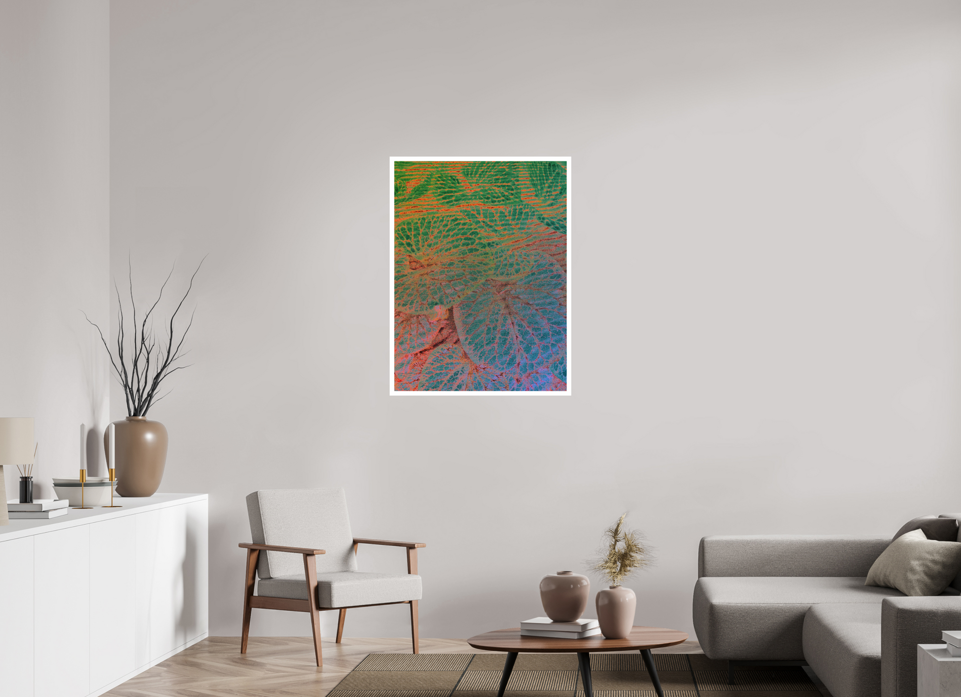 75 x 100 cm, Giclée on Hahnemühle FineArt Baryta 2cms white Between The Worlds Unframed Giclée Print on Hahnemühle FineArt Baryta 325gsm