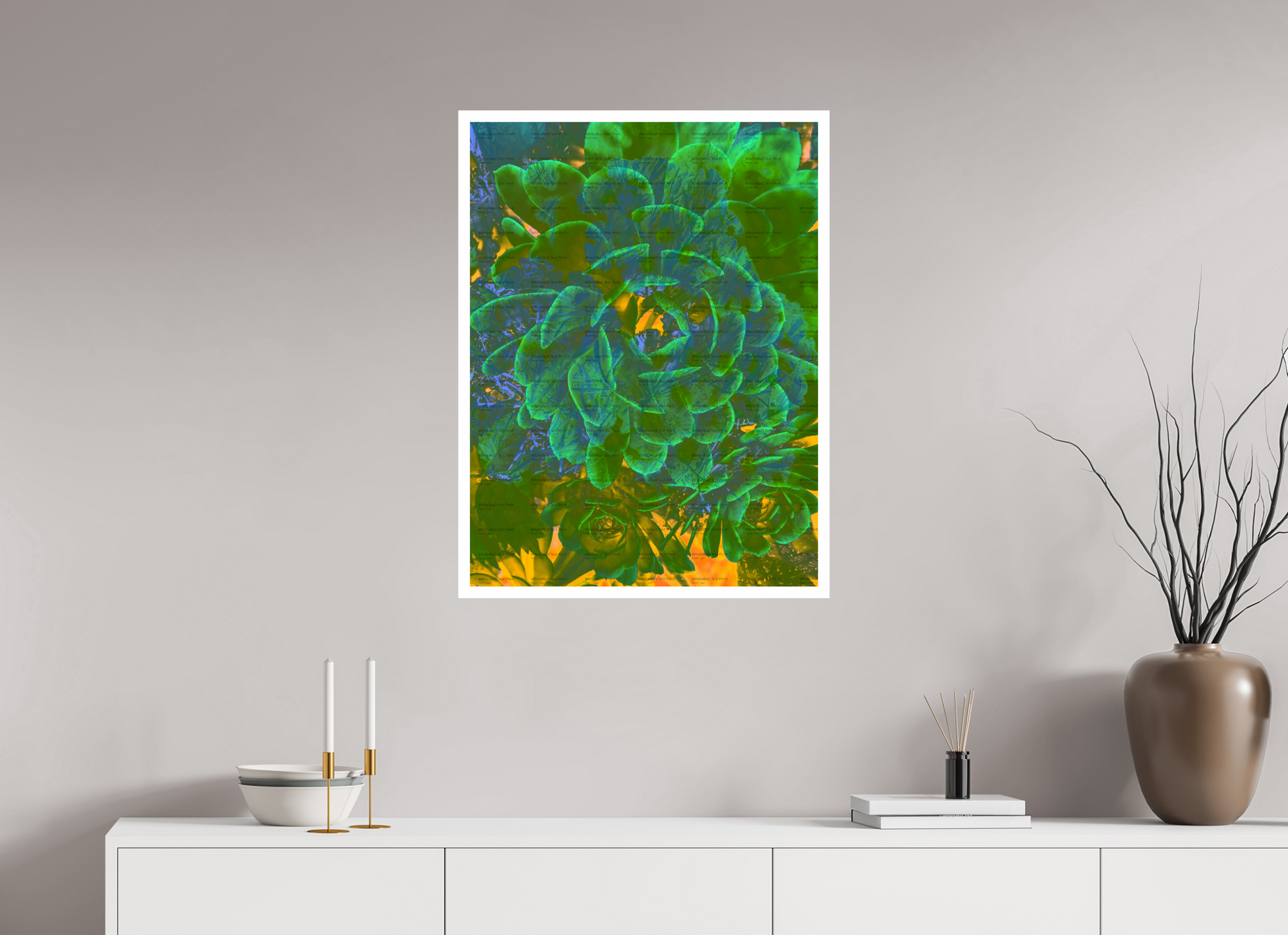 60 x 80 cm, Giclée on Hahnemühle FineArt Baryta 2cms white Sweet and Juicy Unframed Giclée Print on Hahnemühle FineArt Baryta 325gsm