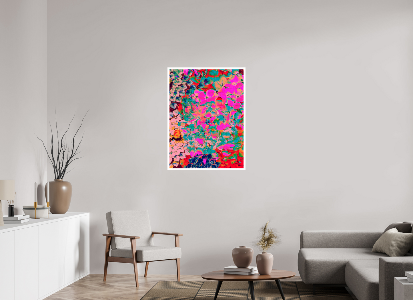 75 x 100 cm, Giclée on Hahnemühle FineArt Baryta 2cms white Moment Of Happiness Unframed Giclée Print on Hahnemühle FineArt Baryta 325gsm