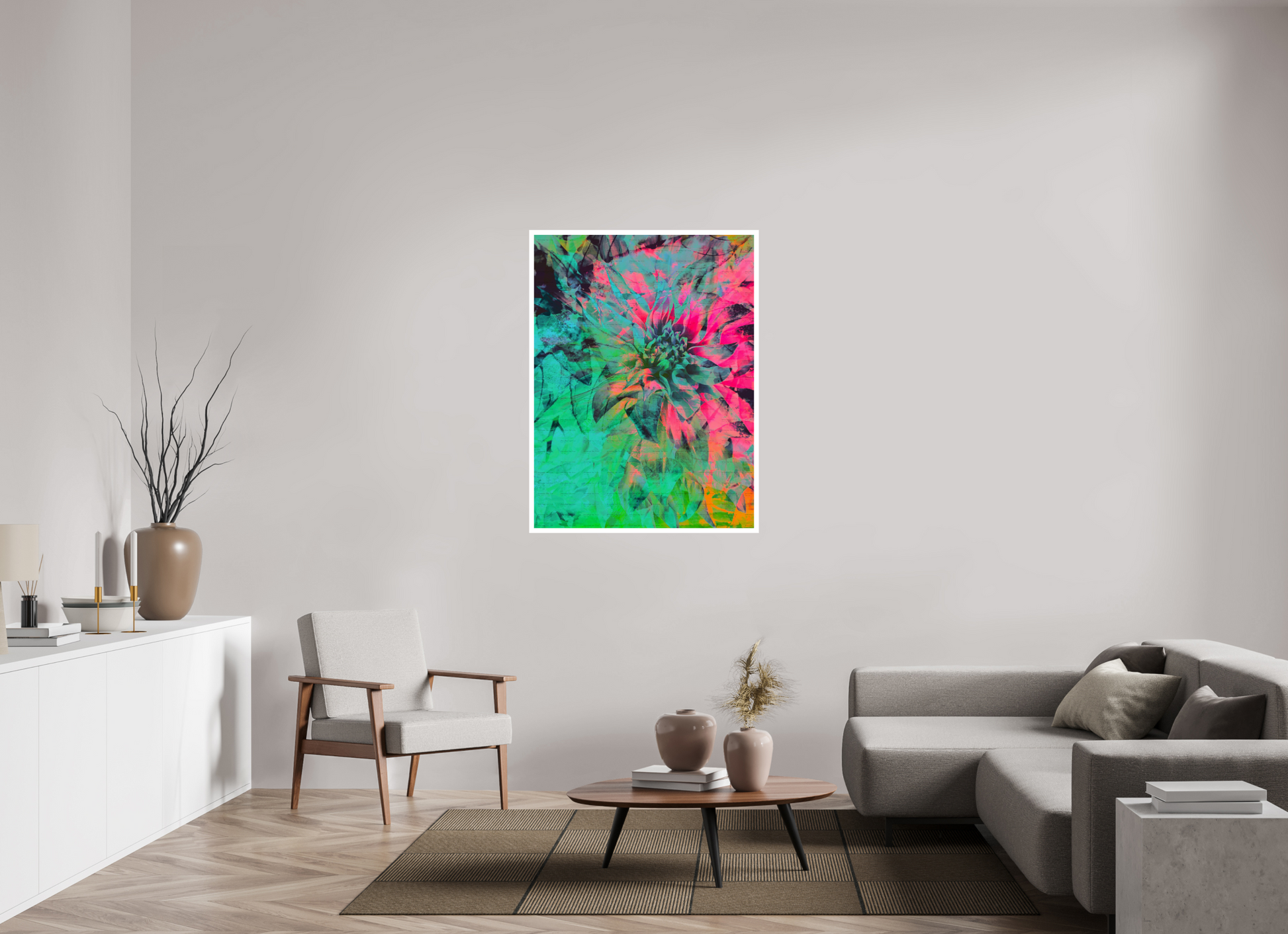90 x 120 cm, Giclée on Hahnemühle FineArt Baryta 2cms white Breathe In Unframed Giclée Print on Hahnemühle FineArt Baryta 325gsm