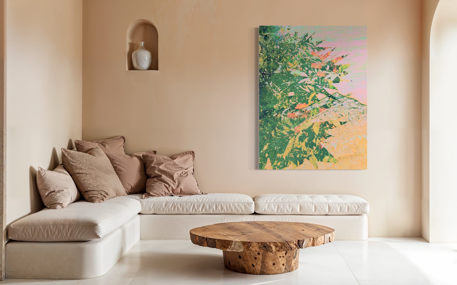 120 x 160 cm, Photo Print on Aluminium - Matt Serifos Sunrise Photo Print on Aluminium, Ready to Hang.