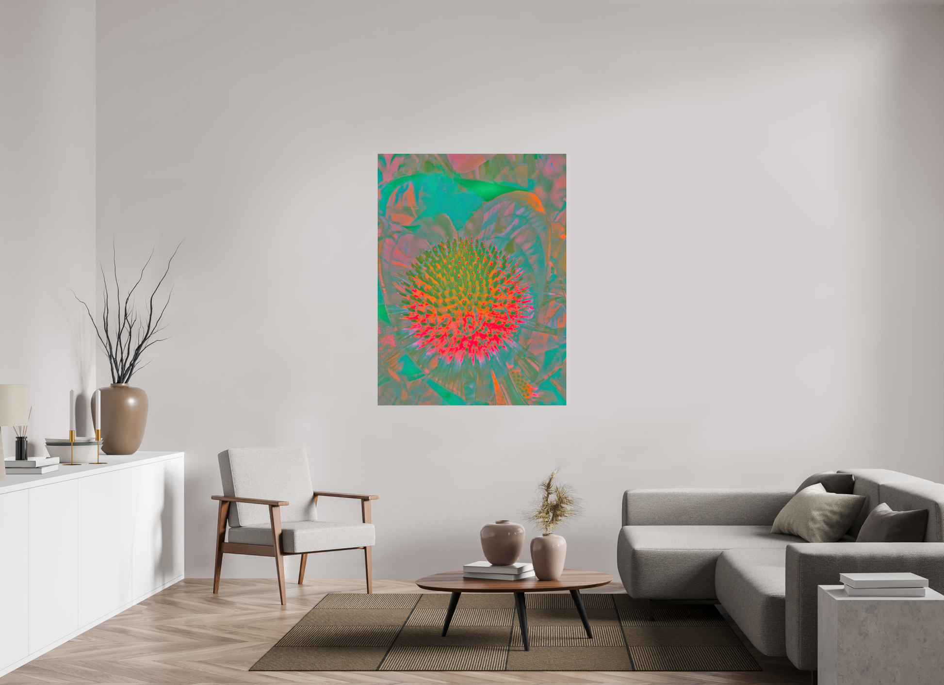 105 x 140 cm, Fine Art Print on Dibond - Hahnemühle FineArt Baryta Nebula Giclée Fine Art Print on Aluminium Dibond Backboard