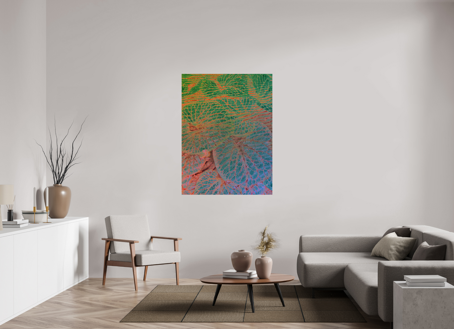 105 x 140 cm, Fine Art Print on Dibond - Hahnemühle FineArt Baryta Between The Worlds Giclée Hahnemühle FineArt Baryta Print on Aluminium Dibond Backboard