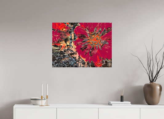 80 x 60 cm, Fine Art Print on Dibond - Hahnemühle FineArt Baryta Love Bomb Giclée Hahnemühle FineArt Baryta Print on Aluminium Dibond Backboard