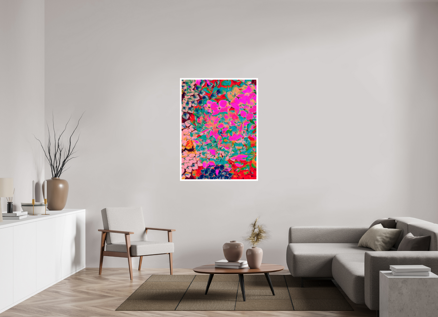 90 x 120 cm, Giclée on Hahnemühle FineArt Baryta 2cms white Moment Of Happiness Unframed Giclée Print on Hahnemühle FineArt Baryta 325gsm