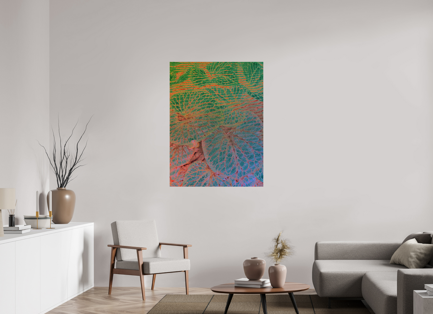 90 x 120 cm, Fine Art Print on Dibond - Hahnemühle FineArt Baryta Between The Worlds Giclée Hahnemühle FineArt Baryta Print on Aluminium Dibond Backboard