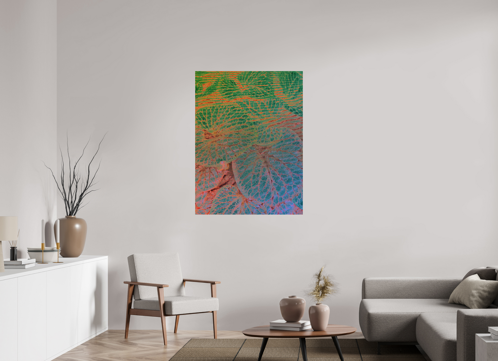 90 x 120 cm, Fine Art Print on Dibond - Hahnemühle FineArt Baryta Between The Worlds Giclée Hahnemühle FineArt Baryta Print on Aluminium Dibond Backboard