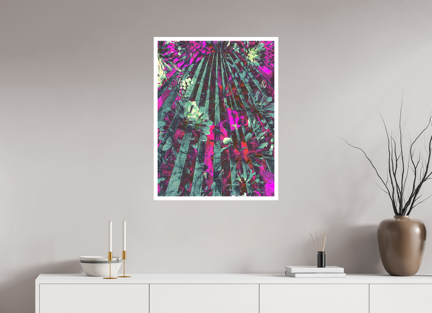 60 x 80 cm, Giclée on Hahnemühle FineArt Baryta 2cms white Solar Ray Unframed Giclée Print on Hahnemühle FineArt Baryta 325gsm