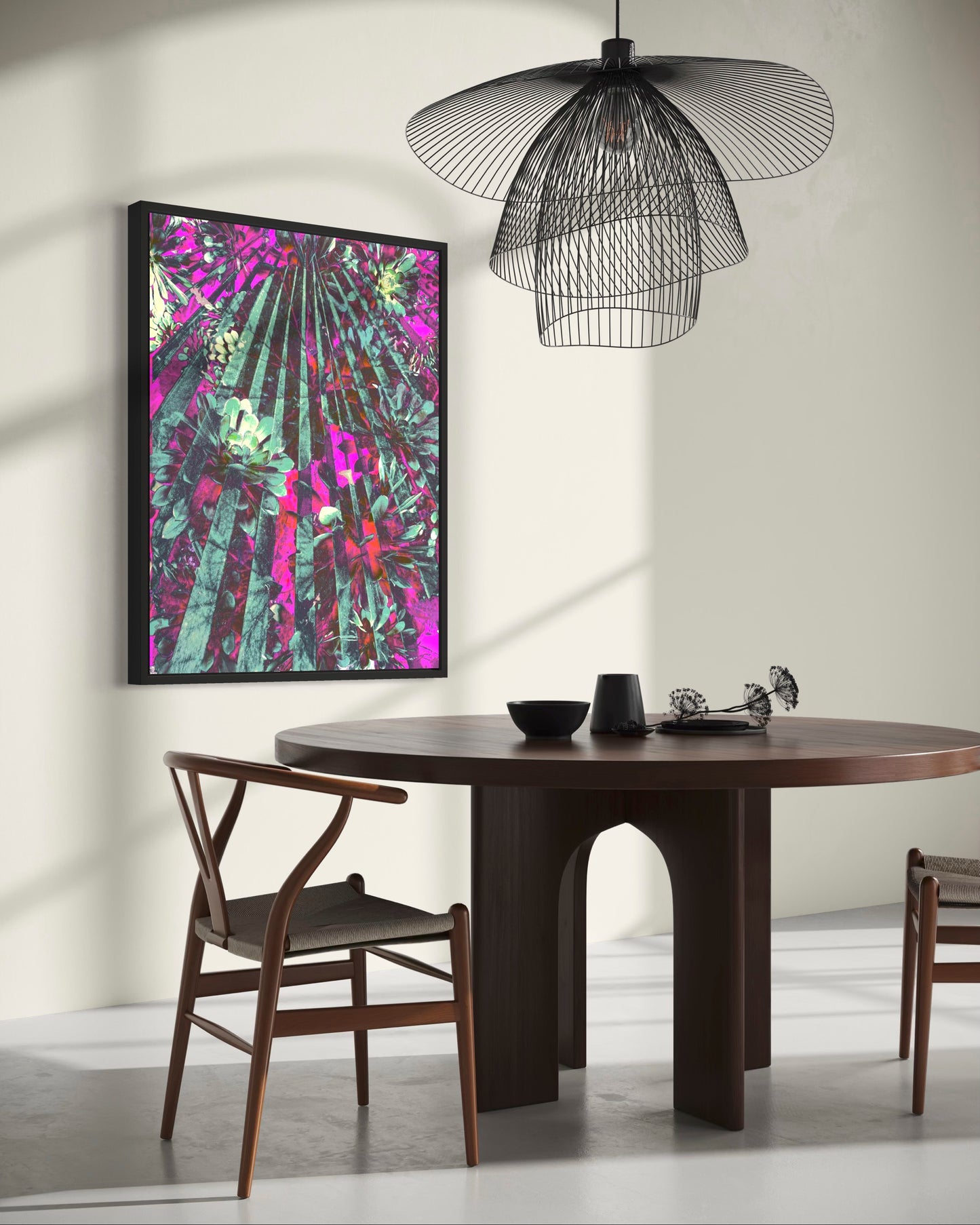 Solar Rays ~ Giclée Fine Art Print on Aluminium Dibond Backboard