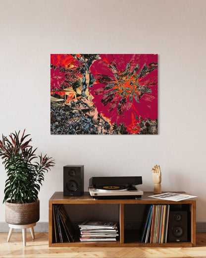 Love Bomb ~ Archival Giclée Fine Art Print on Aluminium Dibond Backboard
