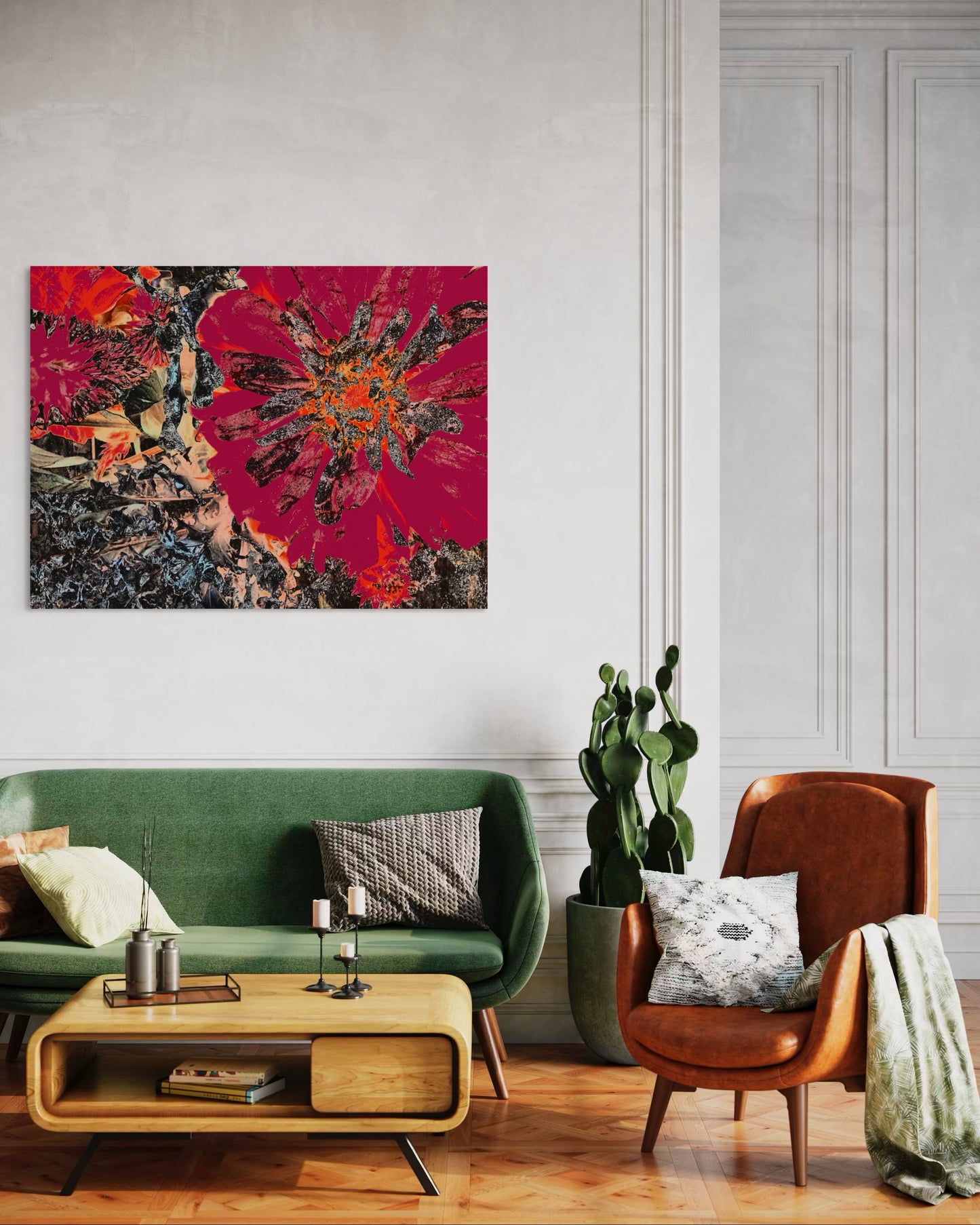 Love Bomb ~ Archival Giclée Fine Art Print on Aluminium Dibond Backboard