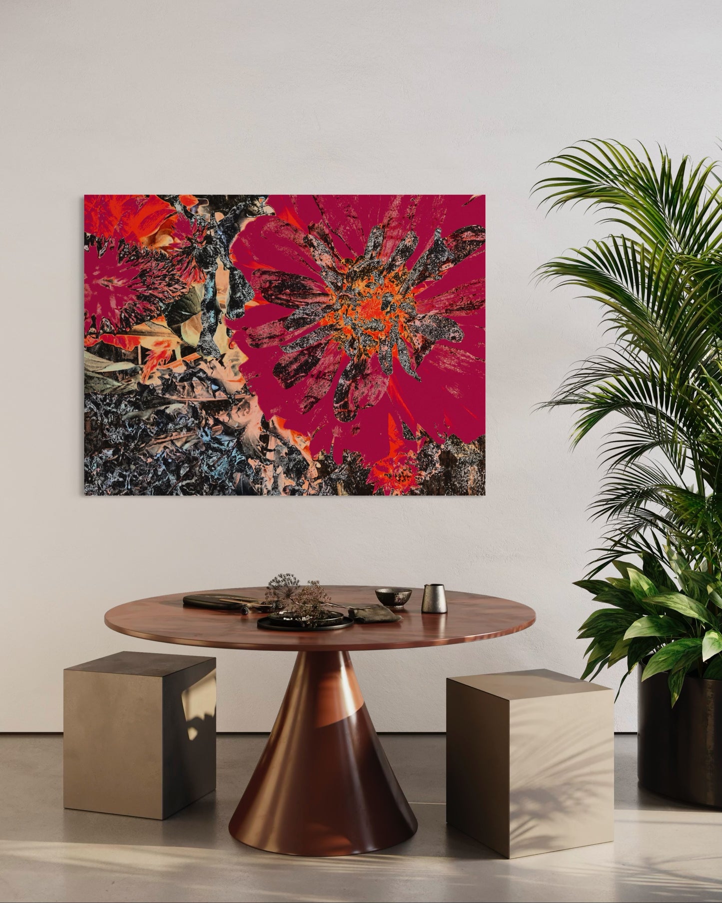 Love Bomb ~ Archival Giclée Fine Art Print on Aluminium Dibond Backboard