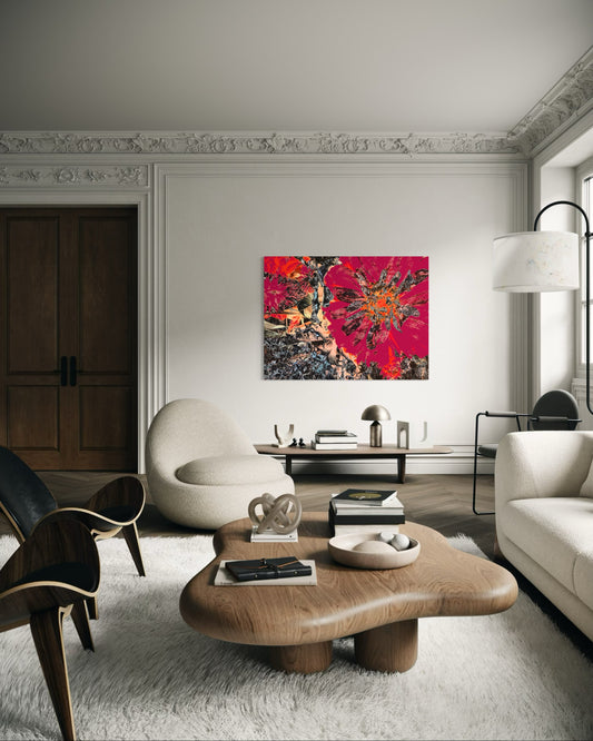 Love Bomb ~ Archival Giclée Fine Art Print on Aluminium Dibond Backboard