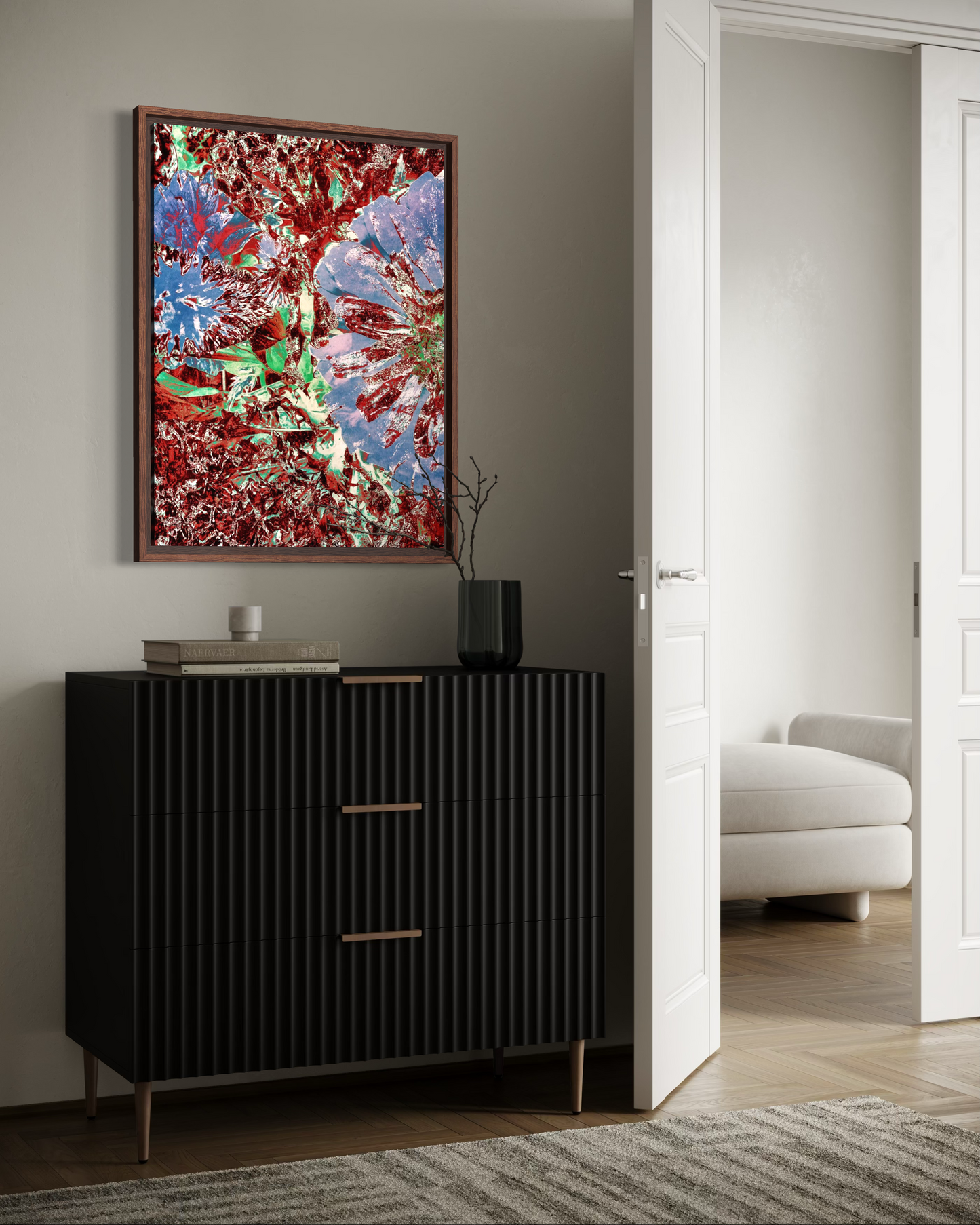 Rain Dance ~ Archival Giclée Fine Art Print on Aluminium Dibond Backboard