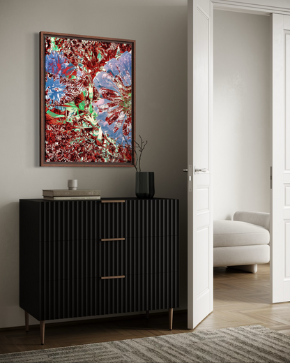 Rain Dance ~ Archival Giclée Fine Art Print on Aluminium Dibond Backboard