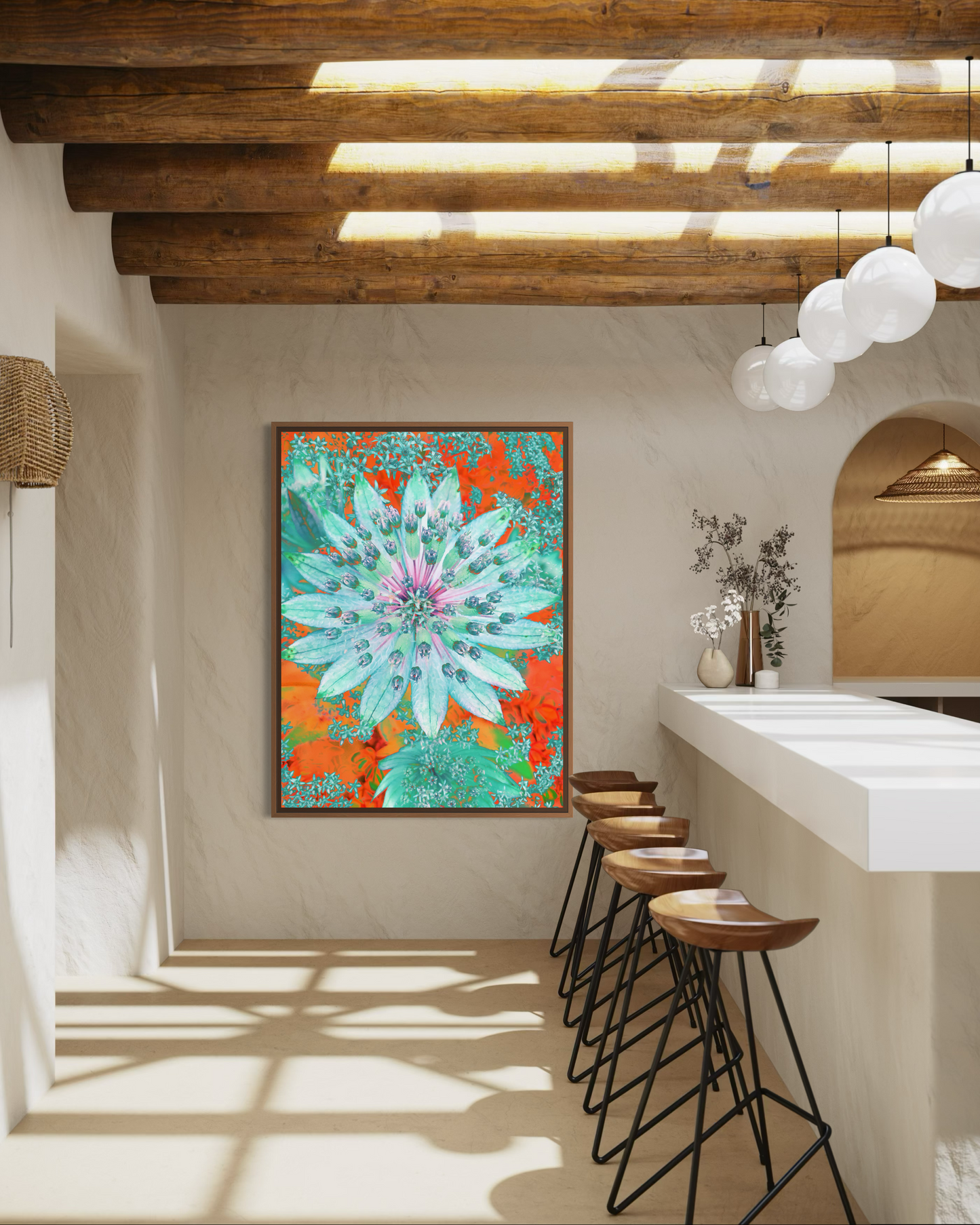 Namaste ~ Archival Giclée Fine Art Print on Aluminium Dibond Backboard