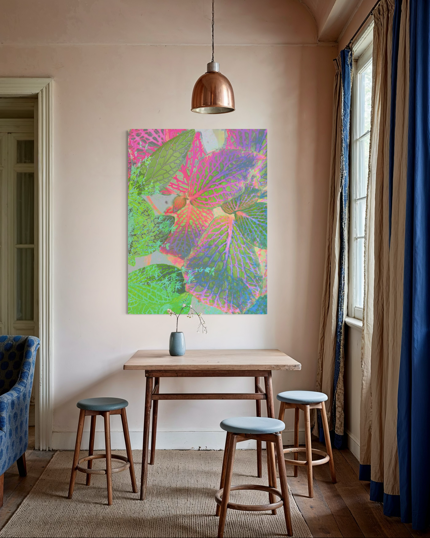 Behind The Shadows ~ Archival Giclée Fine Art Print on Aluminium Dibond Backboard