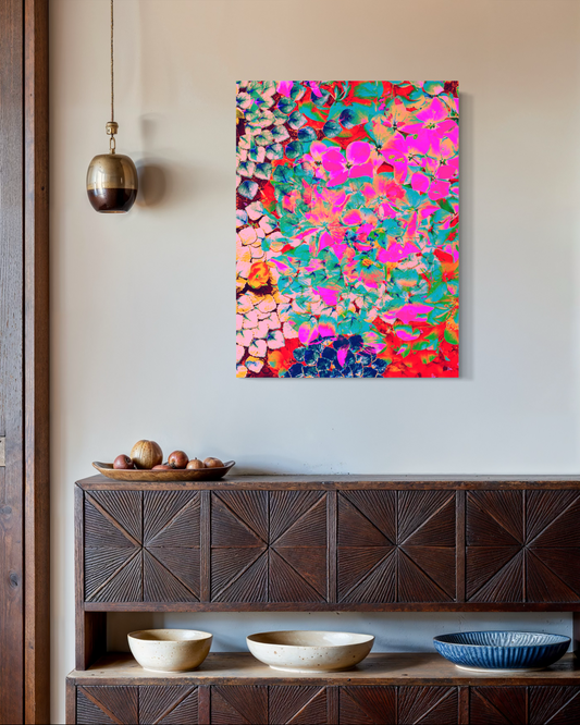 Moment Of Happiness ~ Archival Giclée Fine Art Print on Aluminium Dibond Backboard