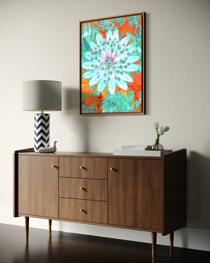 Namaste ~ Archival Giclée Fine Art Print on Aluminium Dibond Backboard