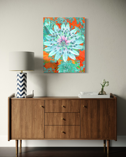 Namaste ~ Archival Giclée Fine Art Print on Aluminium Dibond Backboard