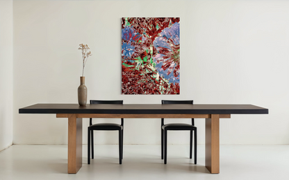 Rain Dance ~ Archival Giclée Fine Art Print on Aluminium Dibond Backboard