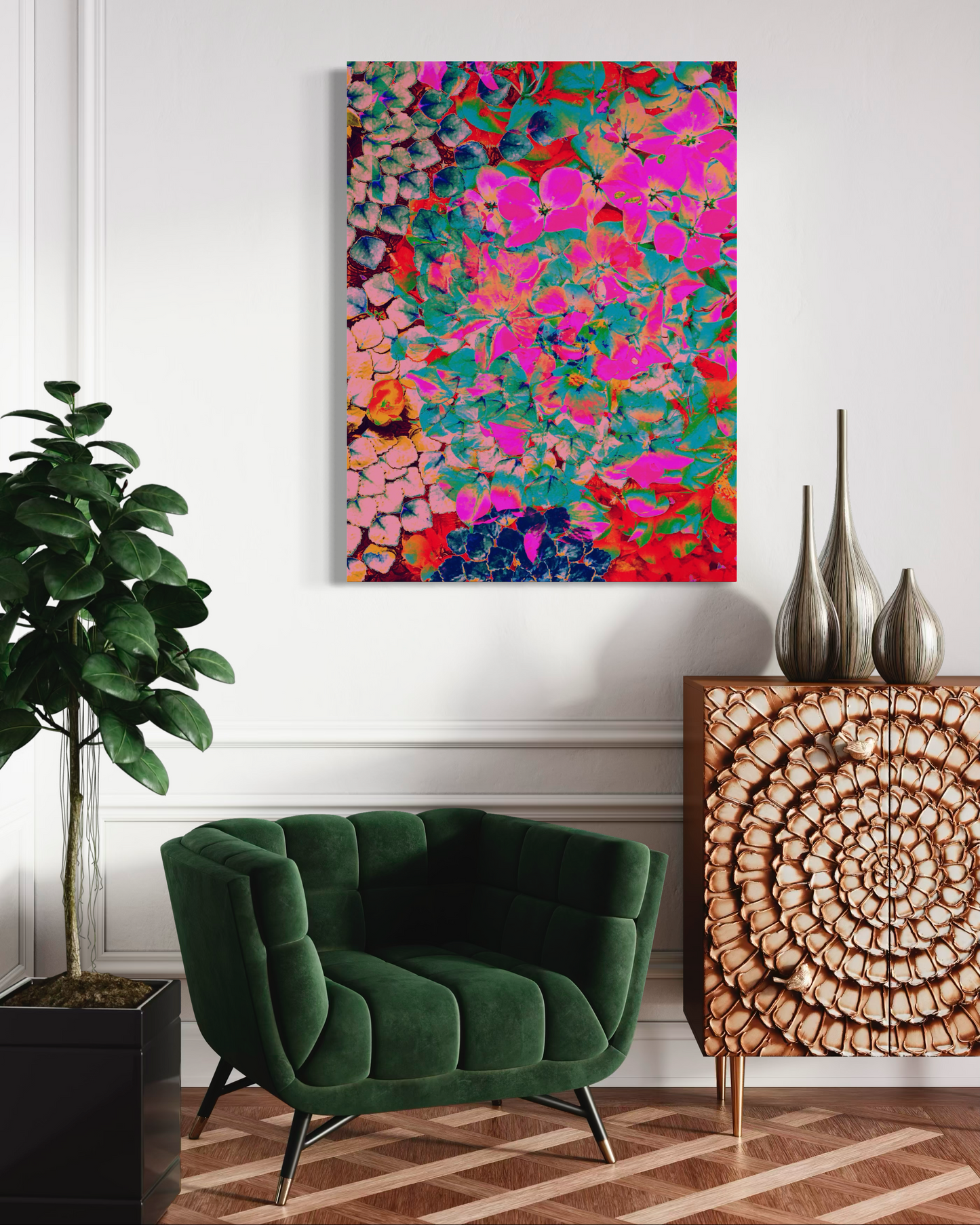 Moment Of Happiness ~ Archival Giclée Fine Art Print on Aluminium Dibond Backboard