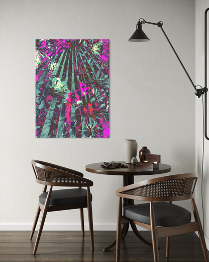 Solar Rays ~ Giclée Fine Art Print on Aluminium Dibond Backboard